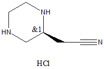 (S)-2-(哌嗪-2-基)乙腈二盐酸