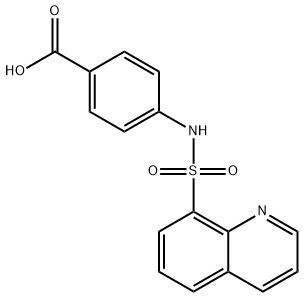 4-(8-QuinolinylsulfonylaMino)benzoic acid 