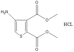 4-氨基噻吩-2,3-二甲酸二甲酯盐酸盐