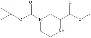 1-BOC-3-哌嗪甲酸甲酯